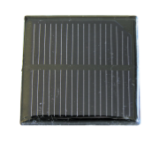 Solcelle 0,5 V/850 mA 60 x 60 mm med skrueterminaler