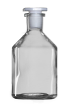 Standflaske med NS-propp, 250 ml glass