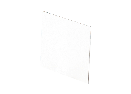 Projeksjonsskjerm, 17 x 17 cm, hvit