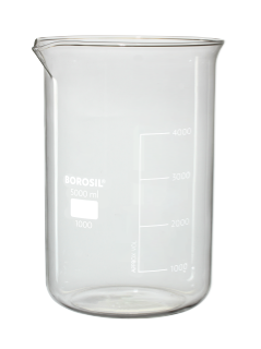 Begerglass, lav form 5000 ml