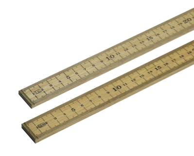 Meterstokk i tre 50 cm