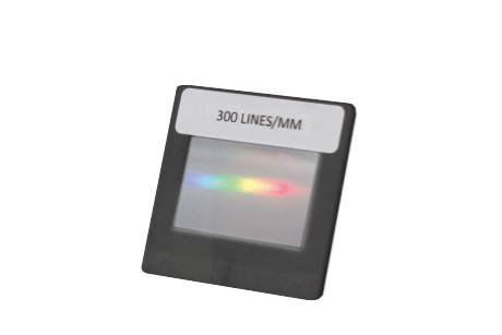 Optisk gitter i diasramme 300 l/mm