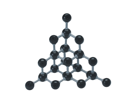 Molekylmodell diamant Molymod